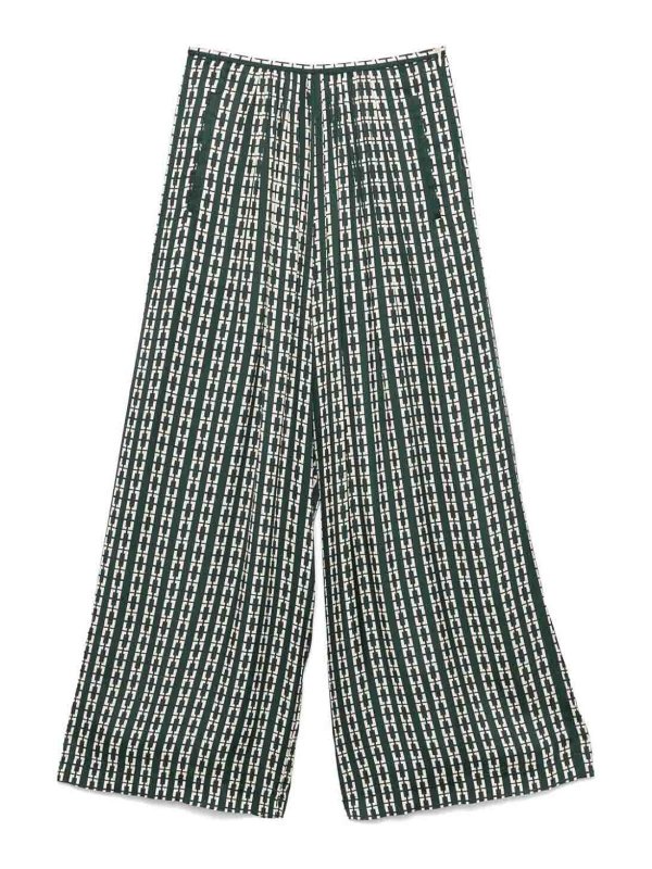 FORTE FORTE: Trousers Shorts - Chaonette Relaxed Pants