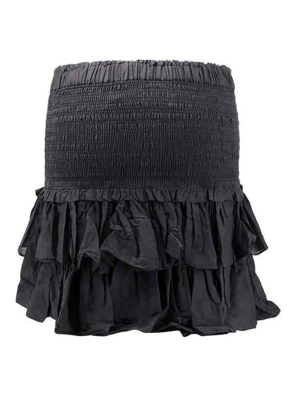 Isabel Marant Etoile: ニーレングススカート＆ミディ丈 online - 膝丈/ミディスカート - 黒