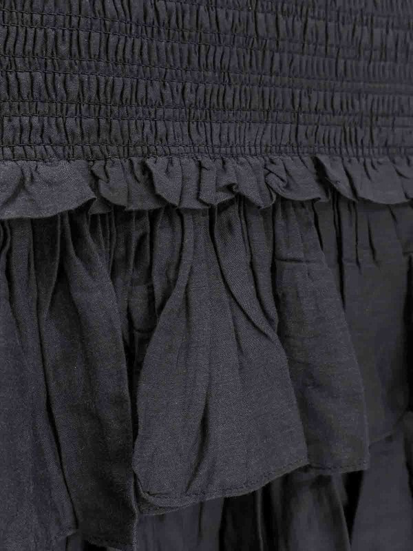 The Best Shops Isabel Marant Etoile: ニーレングススカート＆ミディ丈 - 膝丈/ミディスカート - 黒