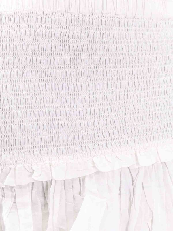 The Best Shops Isabel Marant Etoile: ニーレングススカート＆ミディ丈 - 膝丈/ミディスカート - 白