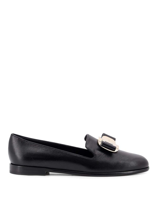 FERRAGAMO: Loafers & Slippers - Leather loafers