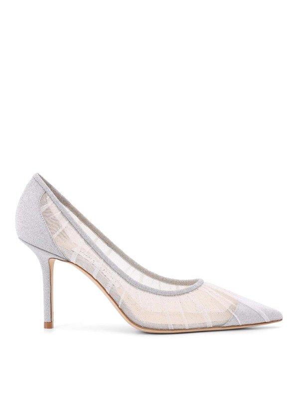 JIMMY CHOO: Escarpins - Chaussures À Talon - Argent