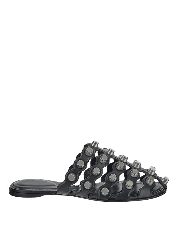 ALEXANDER WANG: sandals - Sandals Black