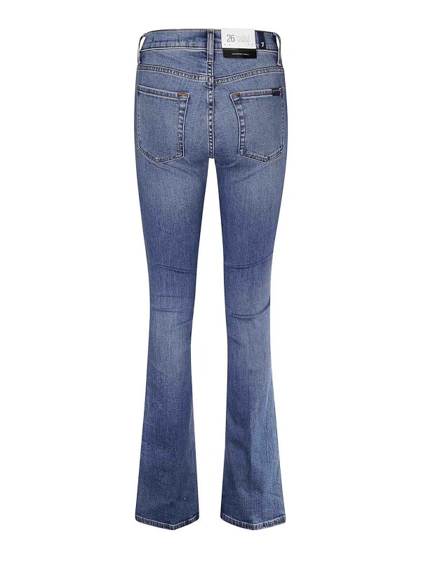 7 FOR ALL MANKIND: ブーツカットジーンズ online - ブーツカットジーンズ - ダークウォッシュ