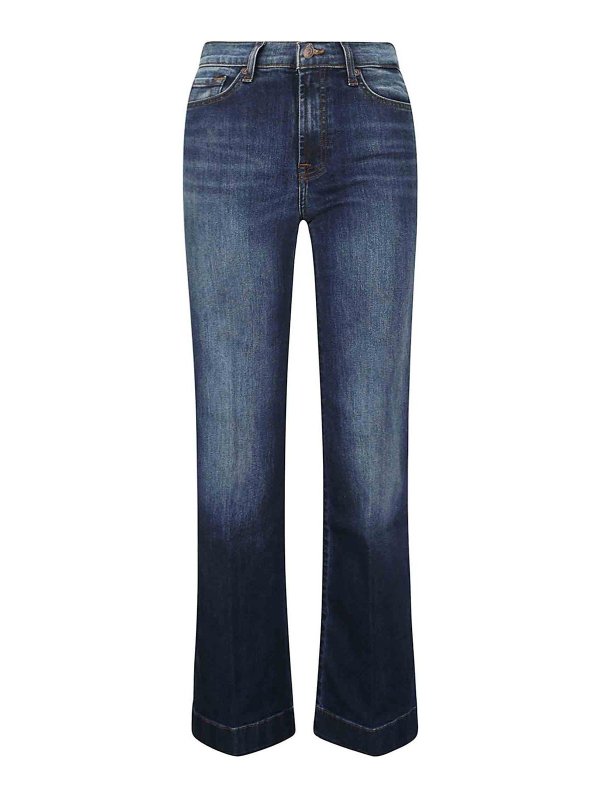 7 FOR ALL MANKIND: jeans a zampa - Jeans a zampa