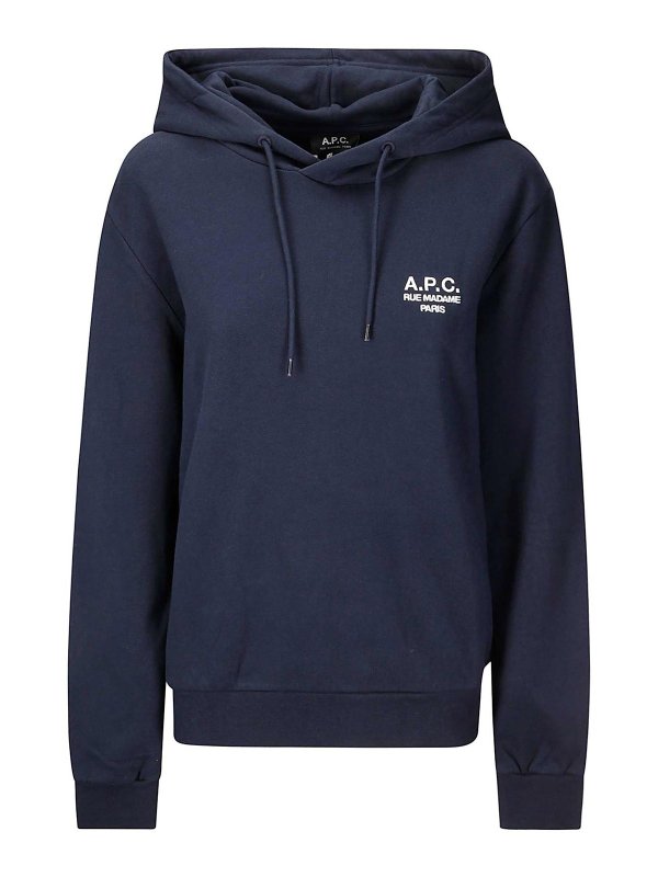 A.P.C.: Sweatshirts & Sweaters - Hoodie Standard Rue Madame