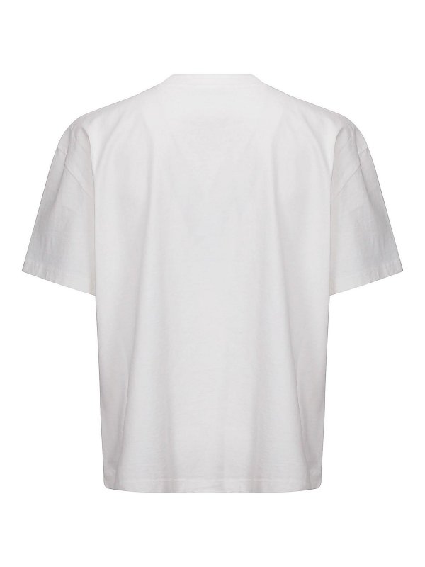 Acne Studios: Camisetas online - Camiseta - Beis