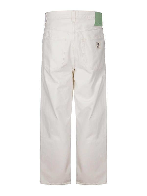 AGOLDE: bootcut jeans online - Fusion Jean In Chalk White