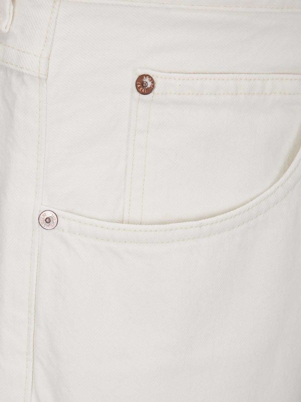 The Best Shops AGOLDE: bootcut jeans - Fusion Jean In Chalk White