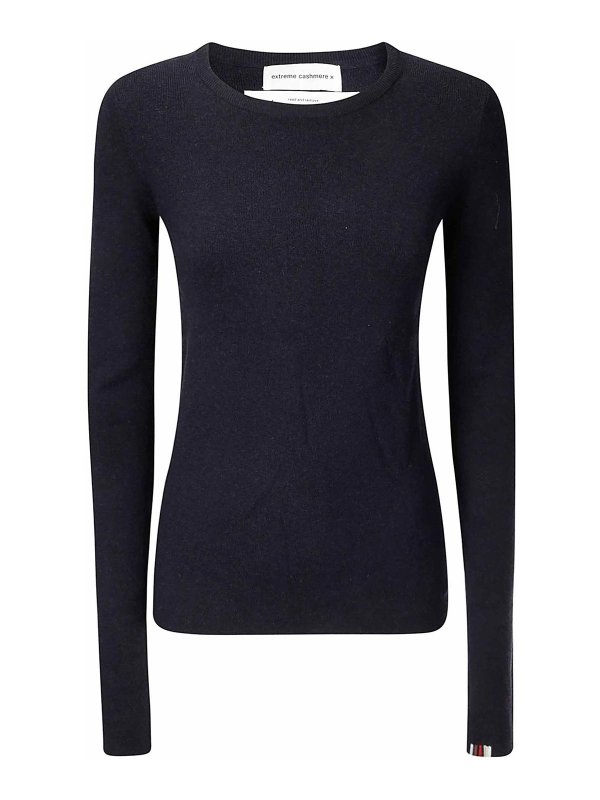 EXTREME CASHMERE: t-shirts - N 392 Eel Longsleeve
