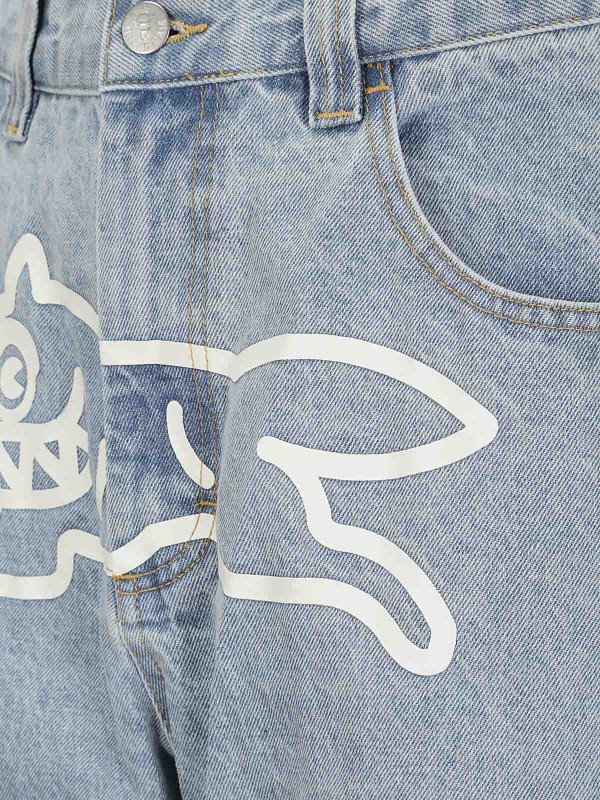 The Best Shops ICECREAM: bootcut jeans - Running Dog Double Scoop Denim Pant