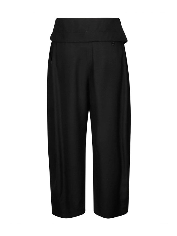 J.W. ANDERSON: Trousers Shorts online - Fold Over Trousers