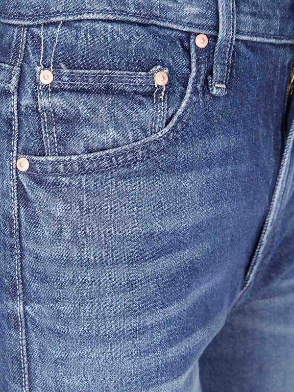 The Best Shops MOTHER: Jeans évasés - Jean Bootcut - Bleu