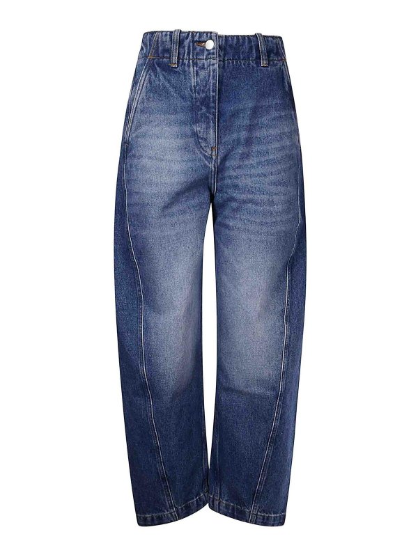 STUDIO NICHOLSON: Jeans boot-cut - Jeans Boot-Cut - Lavado Oscuro