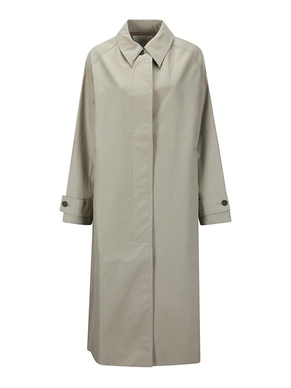 STUDIO NICHOLSON: Gabardinas - Gabardina - Beis