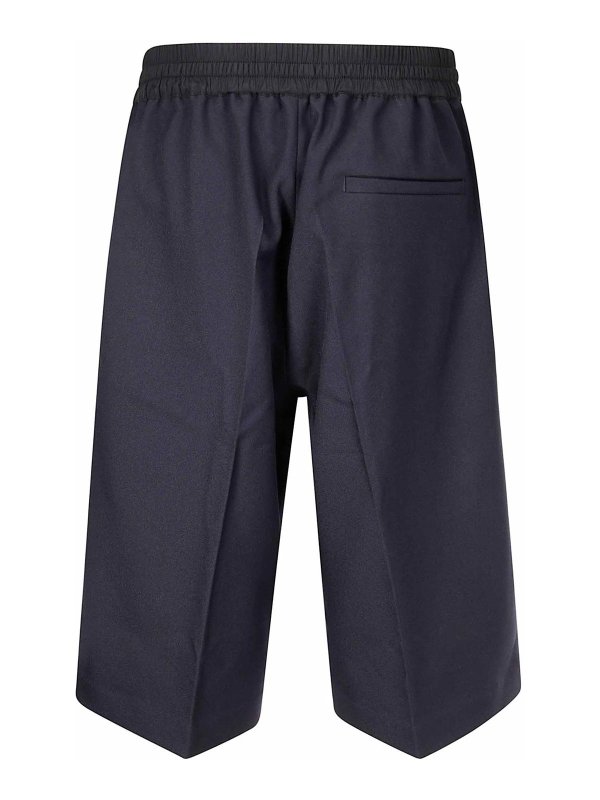STUDIO NICHOLSON: トラウザーショーツ online - ショートパンツ - ダークブルー