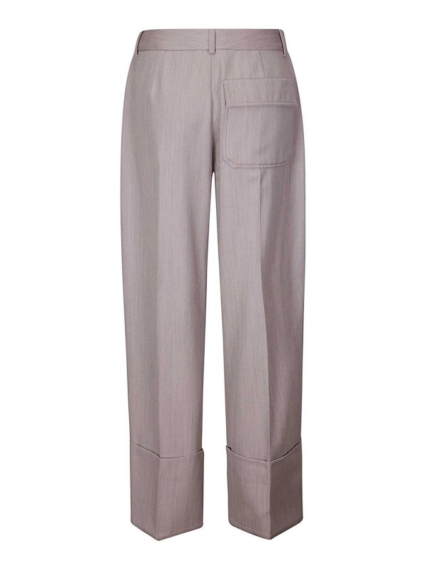 VICTORIA BECKHAM: Shorts online - Shorts - Gris Claro