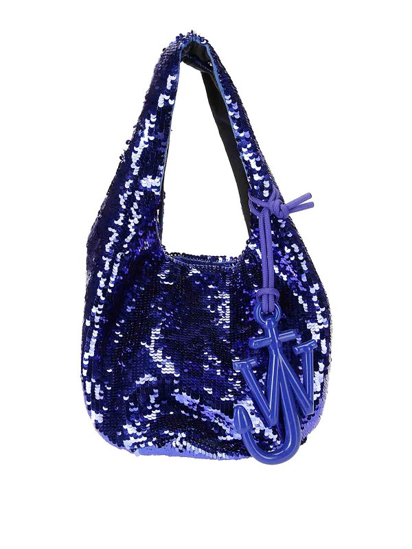 J.W. ANDERSON: トートバッグ - トートバッグ - ダークブルー