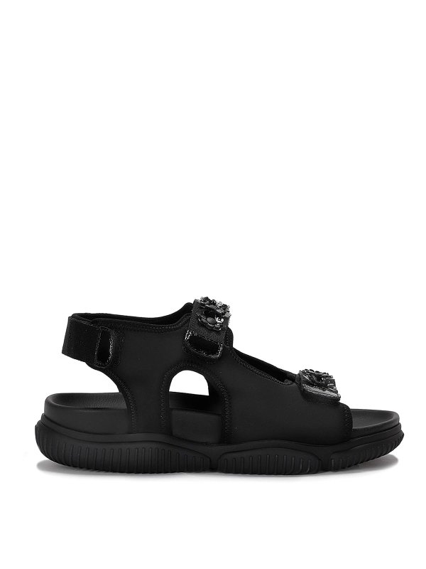 CECILIE BAHNSEN: Sandalen - Sandalen - Schwarz