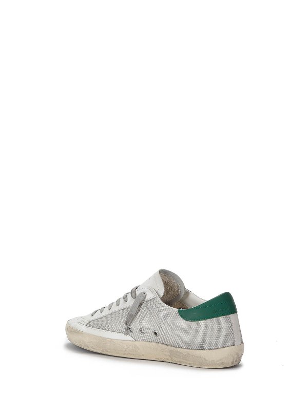 The Best Shops GOLDEN GOOSE: sneakers - Tomaia in pelle forata Super-Star Net
