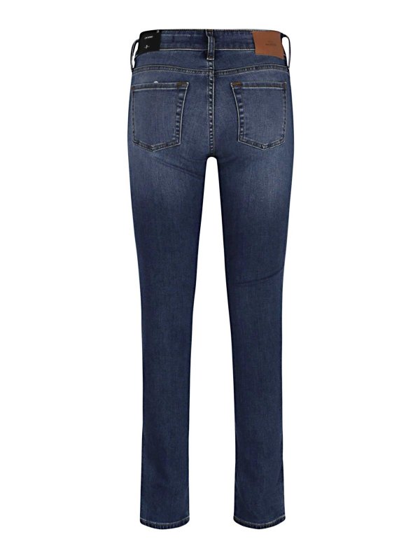 7 FOR ALL MANKIND: Jeans skinny online - Jean Skinny - Noir