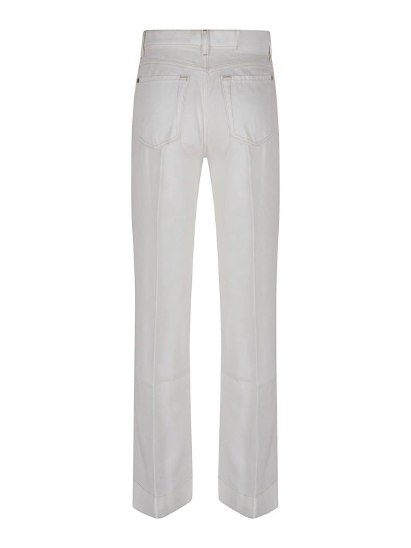 7 FOR ALL MANKIND: テーラードトラウザー online - テーラードパンツ - 白