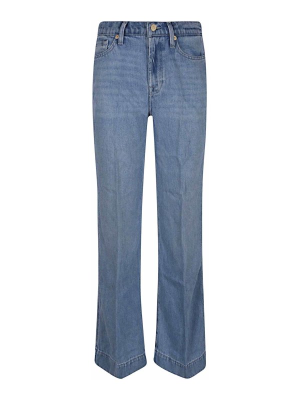 7 FOR ALL MANKIND: Pantalones de sastrerìa - Pantalones De Sastrería - Azul