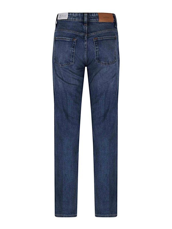 7 FOR ALL MANKIND: Straight Leg Jeans online - Straight Leg Jeans - Blau