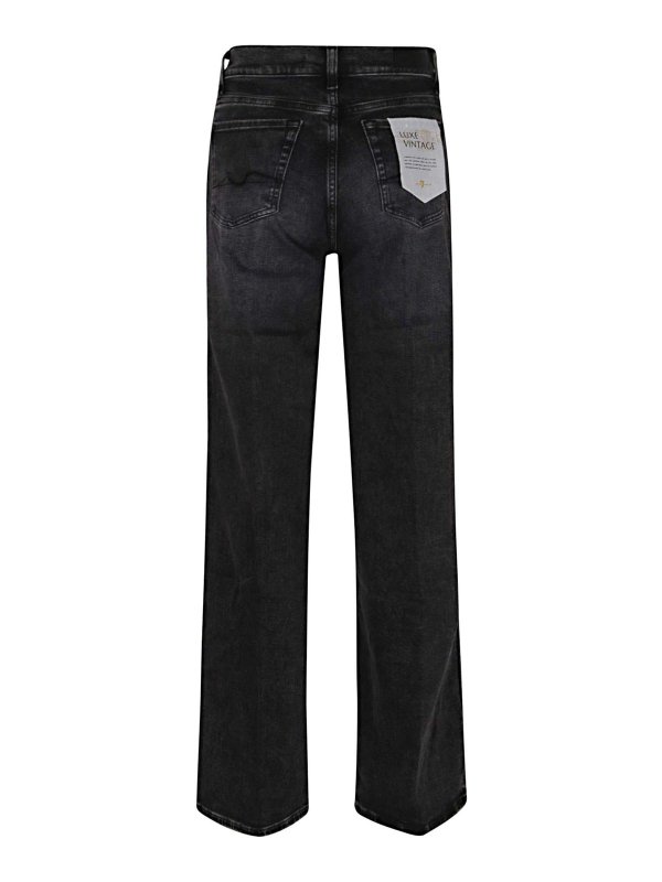 7 FOR ALL MANKIND: ストレートジーンズ online - ストレートジーンズ - 黒