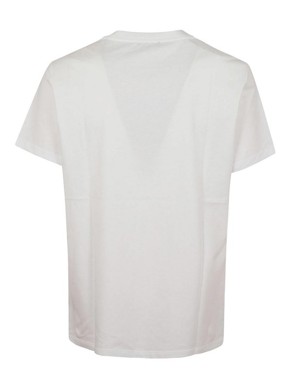 Balmain: T-shirts online - T-Shirt - Weiß