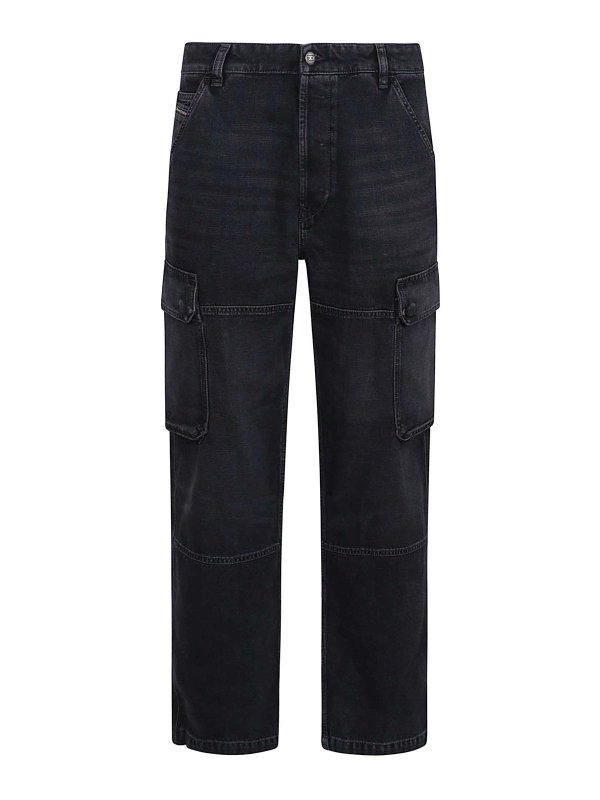 DIESEL: ブーツカットジーンズ - ブーツカットジーンズ - ブルー