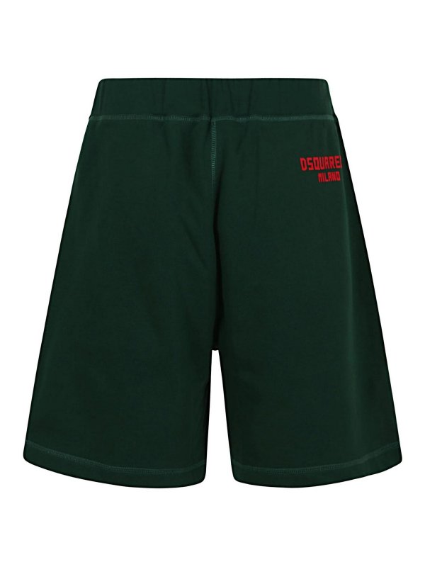 DSQUARED2: Trousers Shorts online - Relax Dean Fit Short