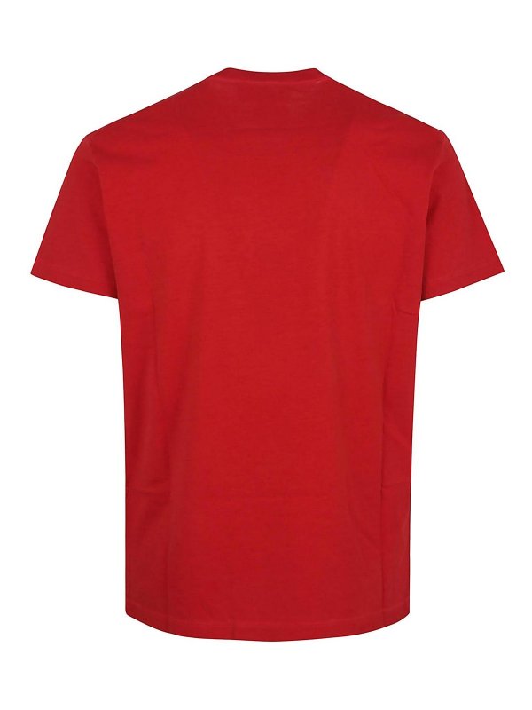 DSQUARED2: T-shirts online - T-Shirt - Rouge
