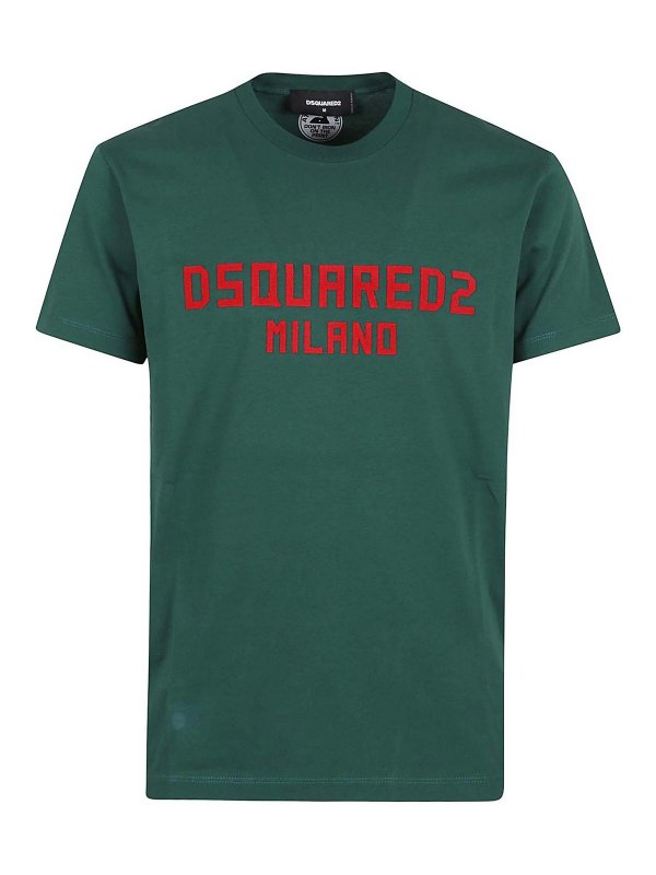 DSQUARED2: Camisetas - Camiseta - Verde