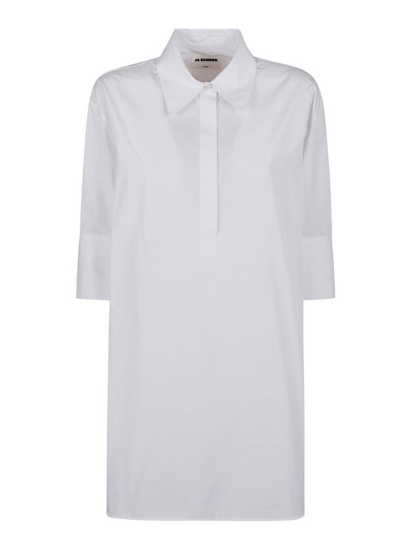 JIL SANDER: Camisas - Camisa - Beis