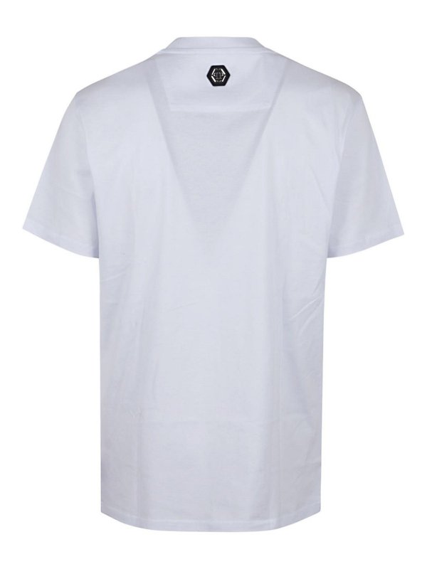 PHILIPP PLEIN: T-shirts online - T-Shirt - Blanc