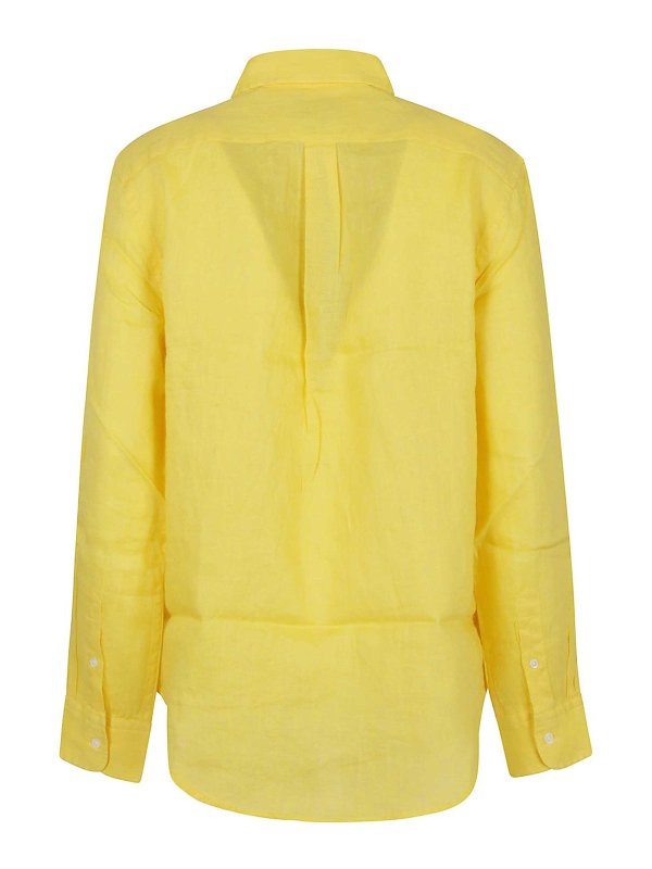 POLO RALPH LAUREN: シャツ online - シャツ - イエロー