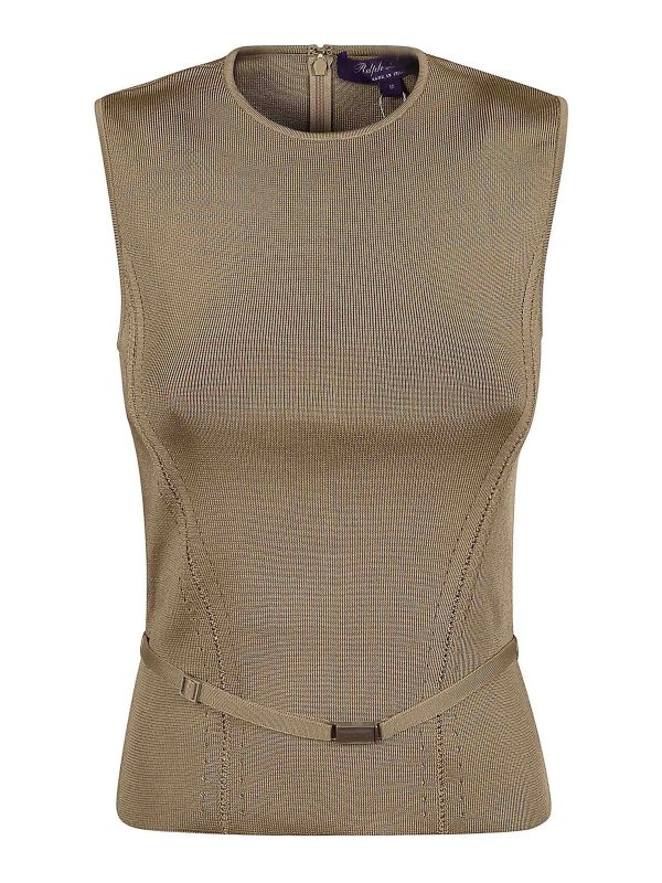 POLO RALPH LAUREN: トップス＆タンクトップ - トップ/タンクトップ - ベージュ