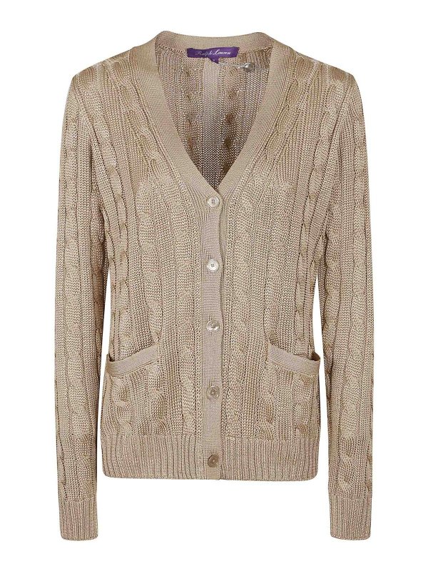 POLO RALPH LAUREN: Cardigans - Cardigan - Beige