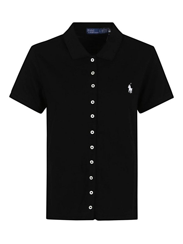 POLO RALPH LAUREN: シャツ - シャツ - 黒