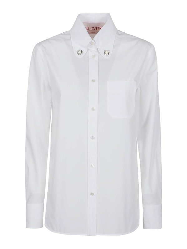 VALENTINO GARAVANI: Camisas - Camisa - Blanco