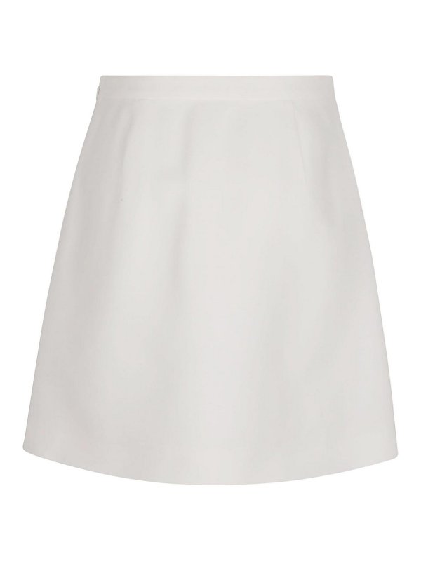 VALENTINO GARAVANI: Jupes midi et au genou online - Jupe Midi - Crème