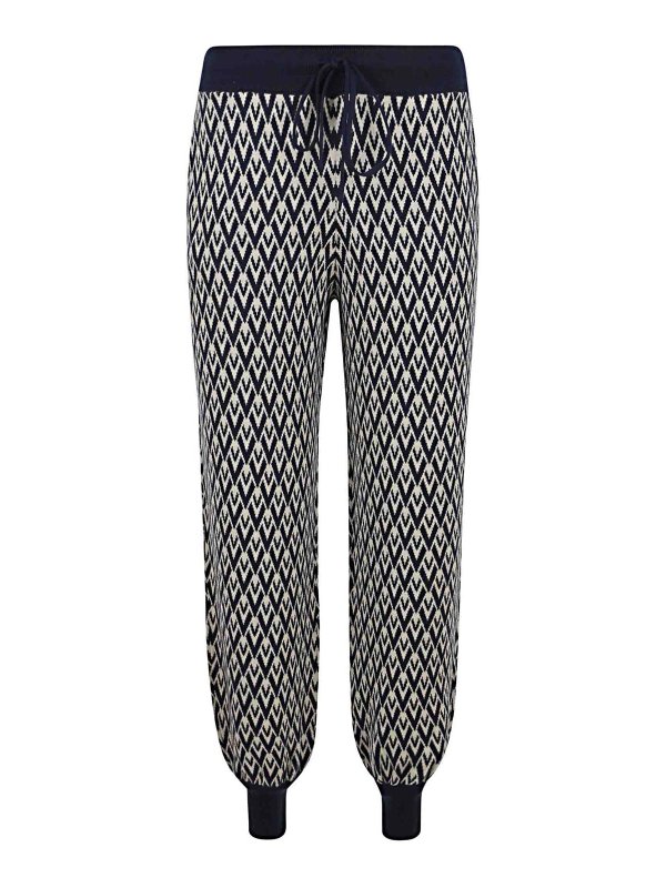 VALENTINO GARAVANI: boat necks - Short Knitted Pants