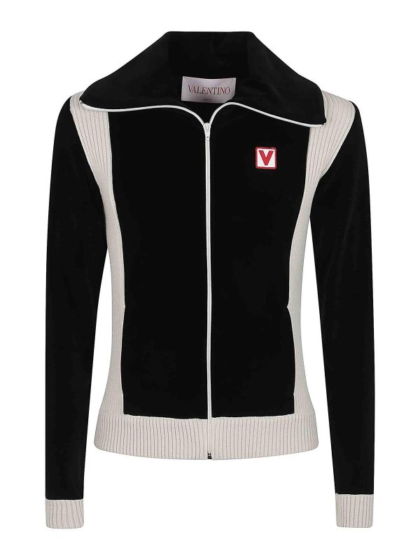 VALENTINO GARAVANI: スウェット＆セーター - スウェットシャツ/セーター - 黒