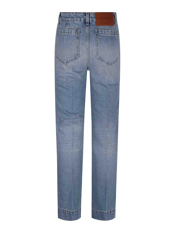 VICTORIA BECKHAM: Jeans Rectos online - Vaqueros Rectos - Azul