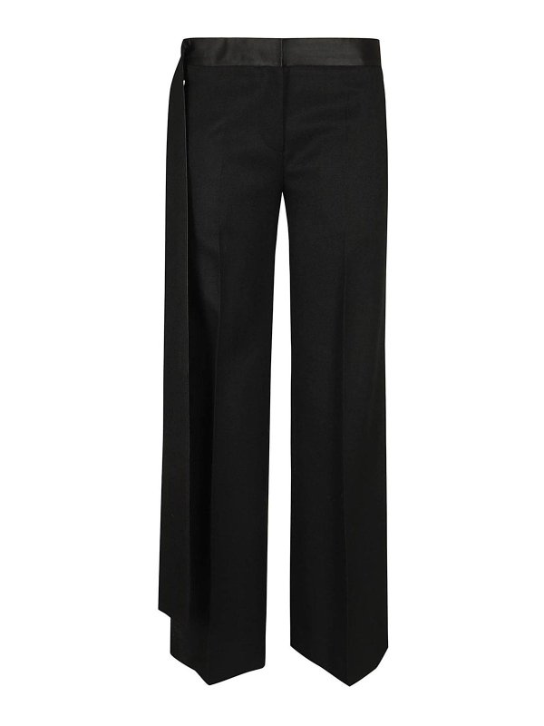 VICTORIA BECKHAM: カジュアルトラウザー - カジュアルパンツ - 黒