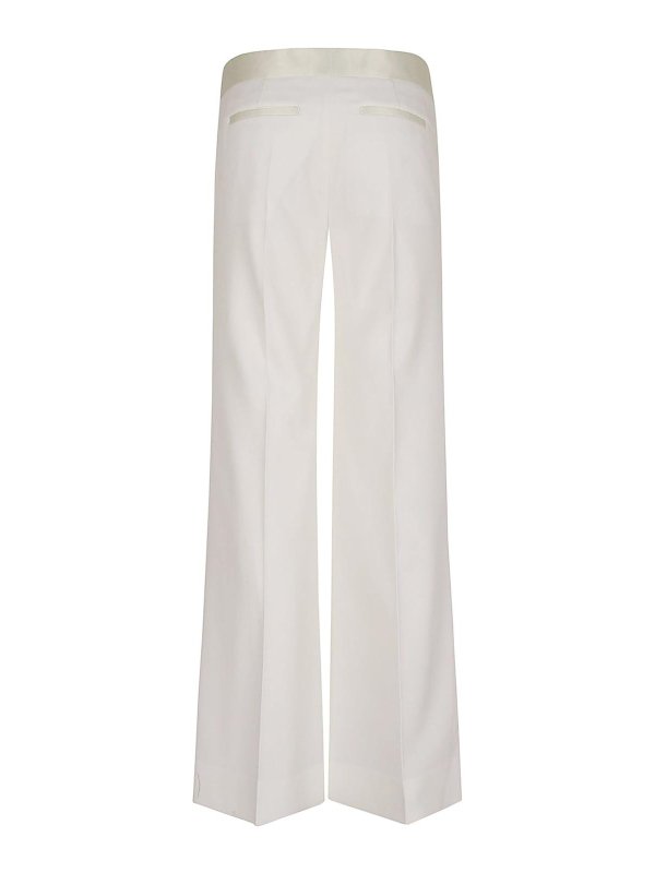 VICTORIA BECKHAM: カジュアルトラウザー online - カジュアルパンツ - 白