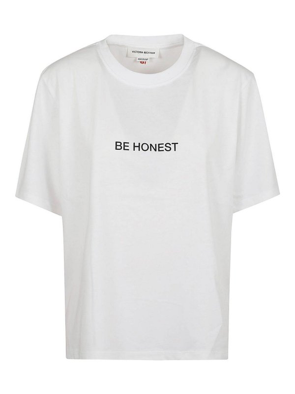 VICTORIA BECKHAM: t-shirts - Slogan Tee