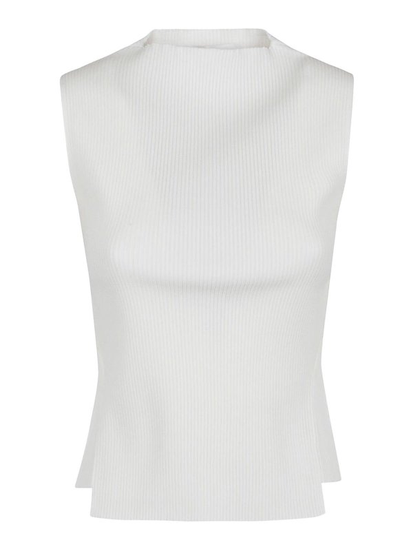 VICTORIA BECKHAM: トップス＆タンクトップ - トップ/タンクトップ - 白