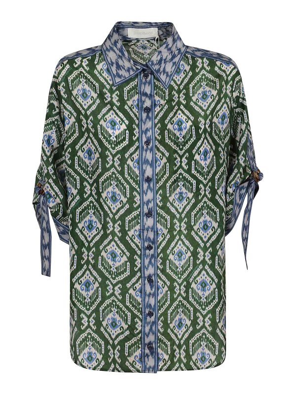 ZIMMERMANN: Camisas - Camisa - Verde